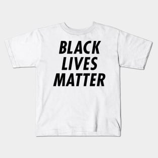 Black Lives Matter Kids T-Shirt